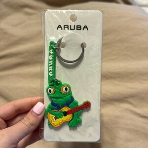 ⭐️ 2/$5 NWT Aruba Frog Key Chain